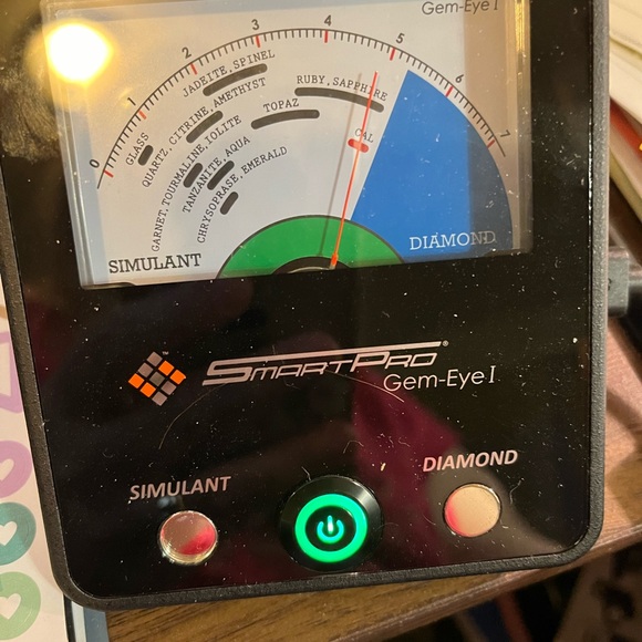 Vintage 925 cross with chain 20” inches long tested for ruby. - Picture 6 of 7